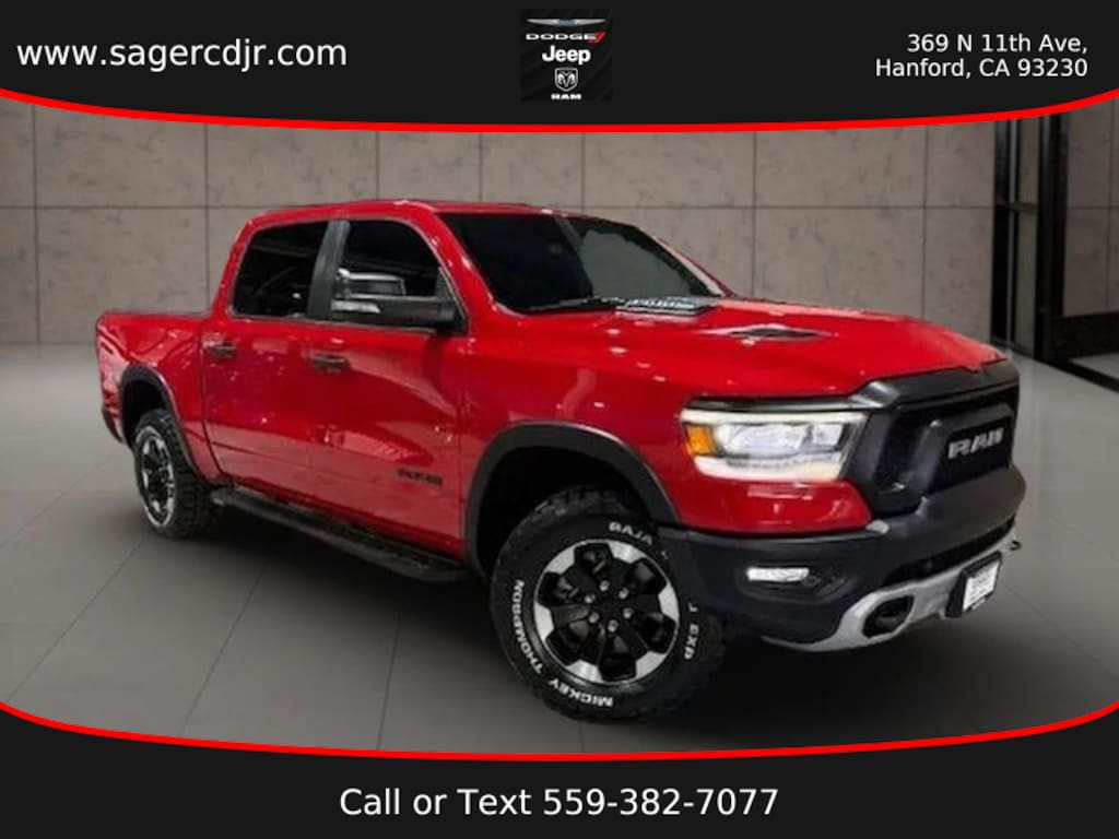 Used 2022 Ram 1500 Rebel Truck Crew Cab