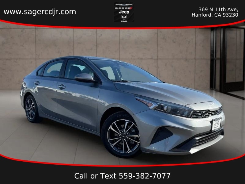Used 2022 Kia FORTE LXS with VIN 3KPF24AD2NE466475 for sale in Hanford, CA