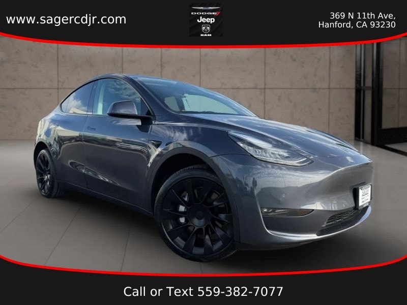 Used 2022 Tesla Model Y Long Range with VIN 7SAYGDEE9NF457962 for sale in Hanford, CA