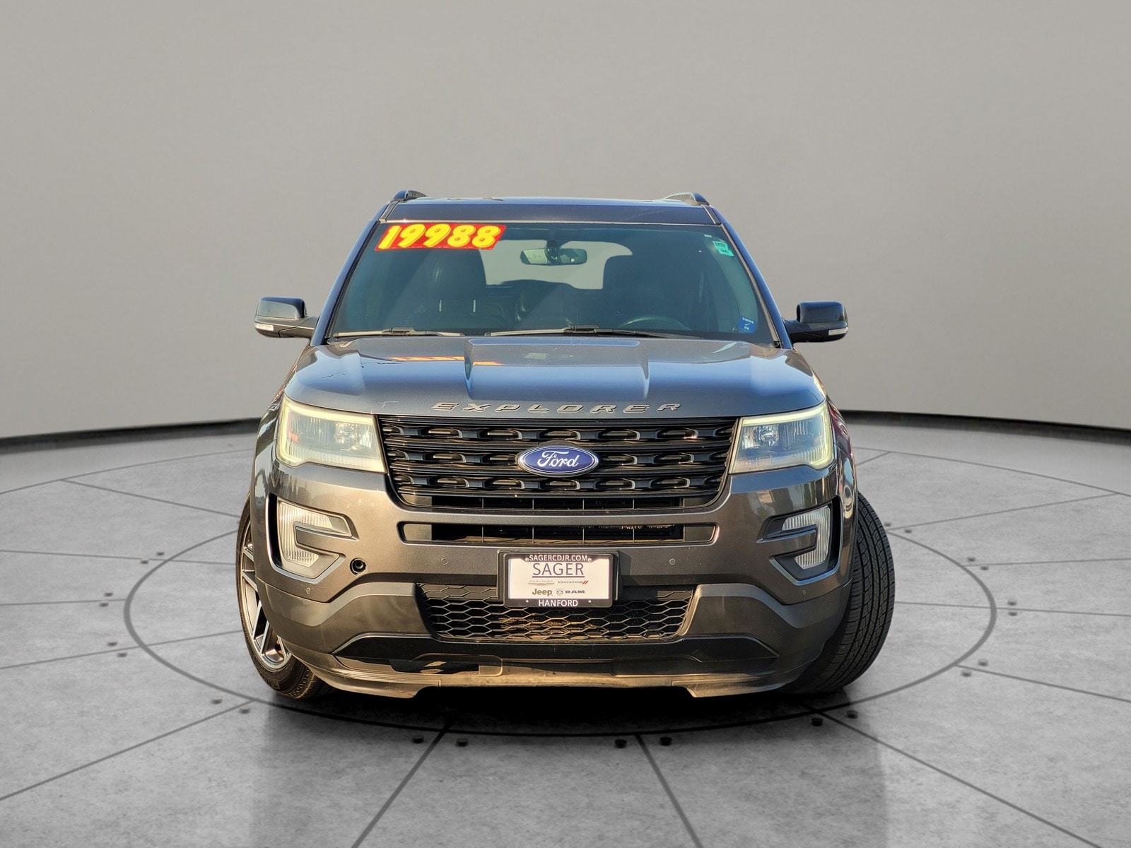 Used 2017 Ford Explorer Sport with VIN 1FM5K8GT4HGC21565 for sale in Hanford, CA