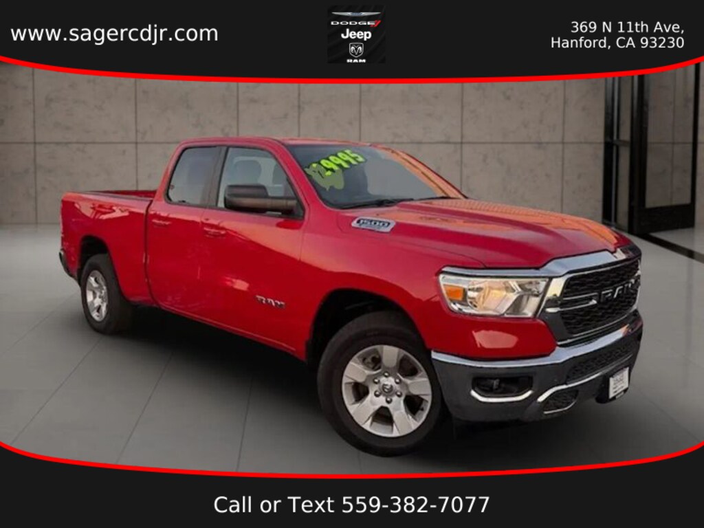 Used 2022 Ram 1500 Big Horn/Lone Star Truck Quad Cab