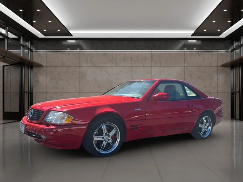 Used 2000 Mercedes-Benz SL-Class SL500 with VIN WDBFA68F5YF193448 for sale in St. Helena, CA