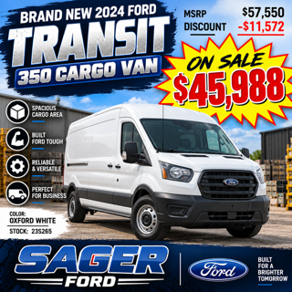 2024 Ford Transit-350 Cargo Low Roof