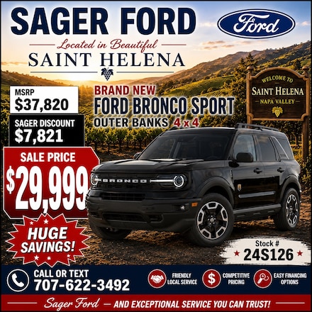 2024 Ford Bronco Sport Outer Banks SUV