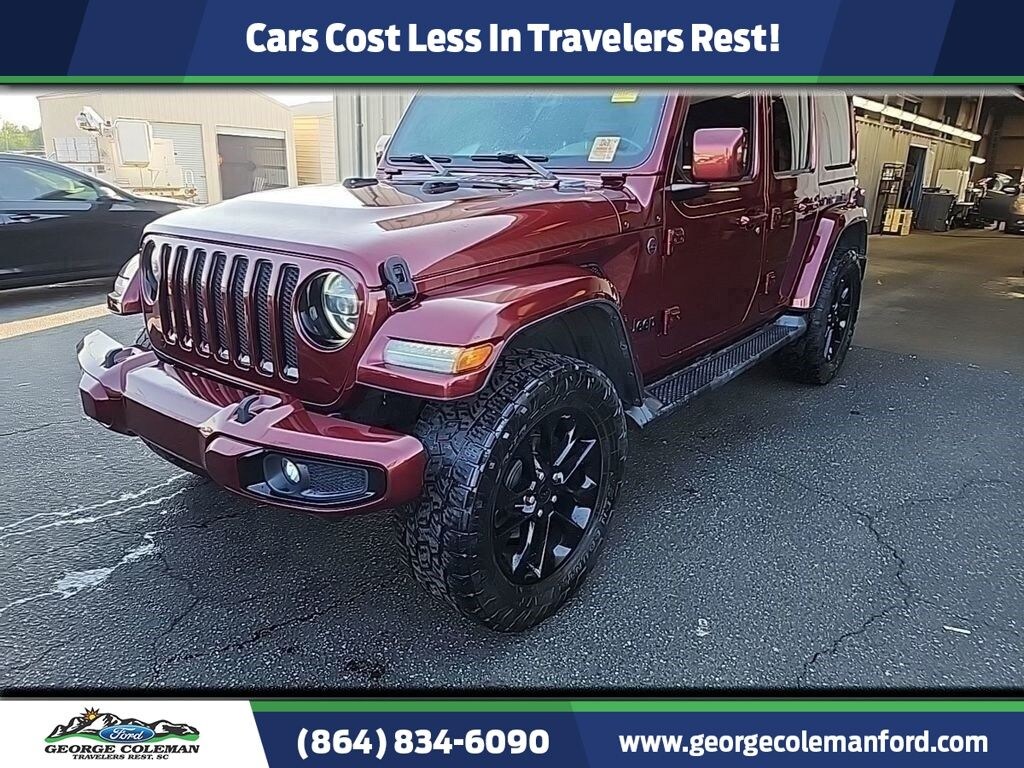 Used 2021 Jeep Wrangler Unlimited Sahara High Altitude SUV