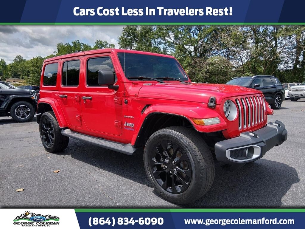 Certified 2021 Jeep Wrangler Unlimited Sahara 4xe SUV