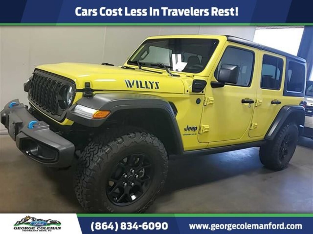Used 2024 Jeep Wrangler Willys 4xe SUV