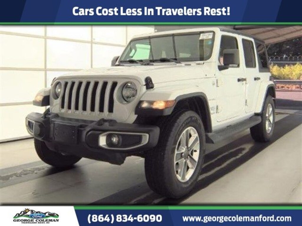 Certified 2020 Jeep Wrangler Unlimited Sahara SUV