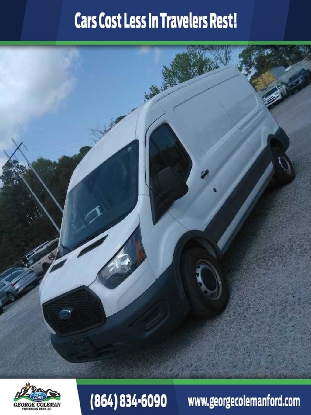 Certified 2023 Ford Transit-150 Base Cargo Van