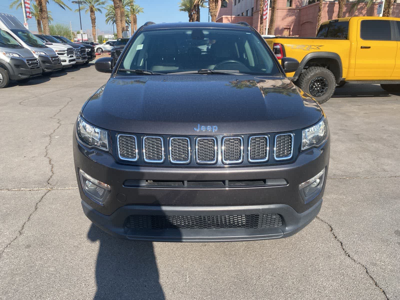 Certified 2018 Jeep Compass Latitude with VIN 3C4NJCBB5JT204798 for sale in Las Vegas, NV