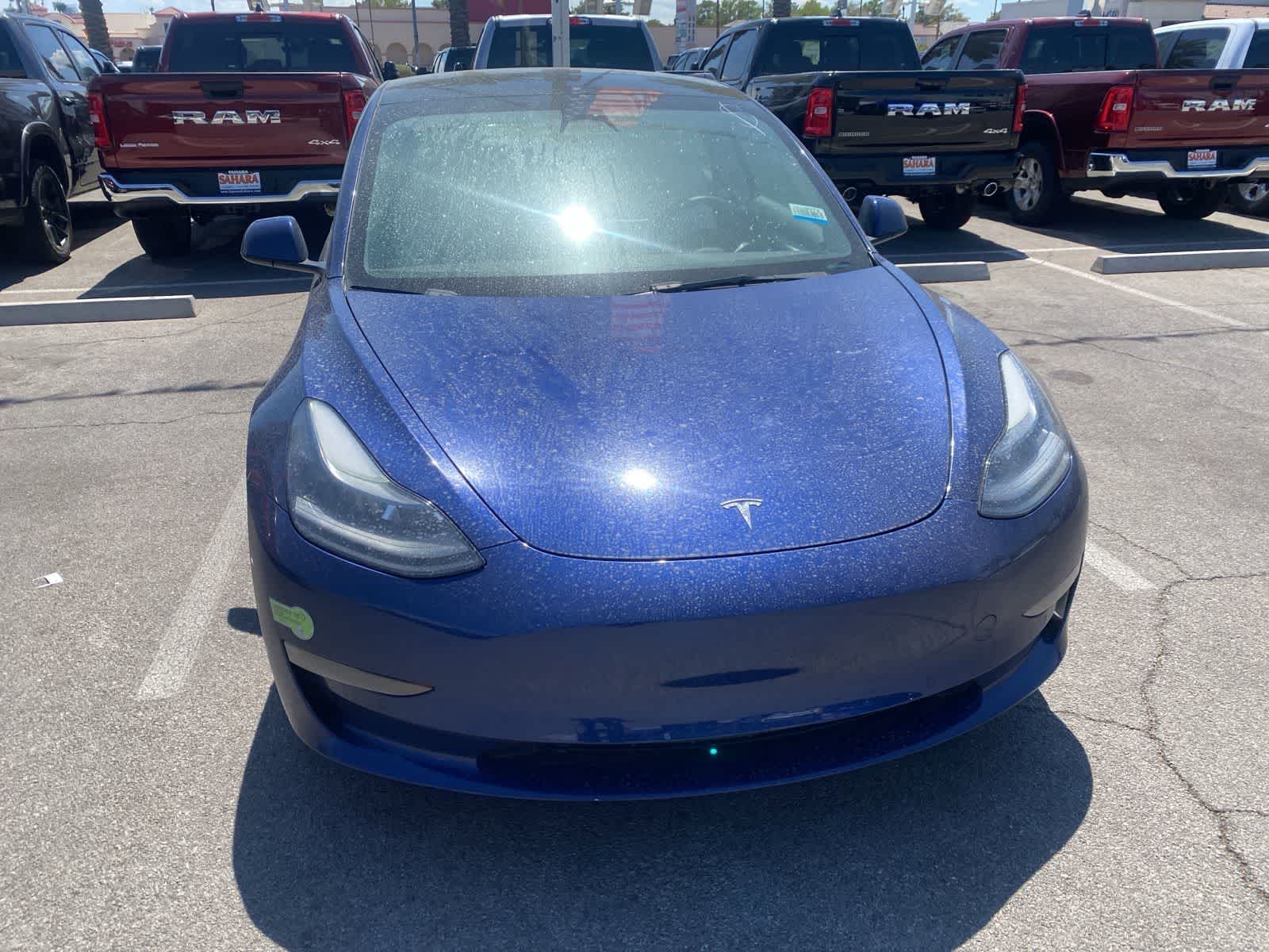 Used 2022 Tesla Model 3 Base with VIN 5YJ3E1EAXNF360990 for sale in Las Vegas, NV