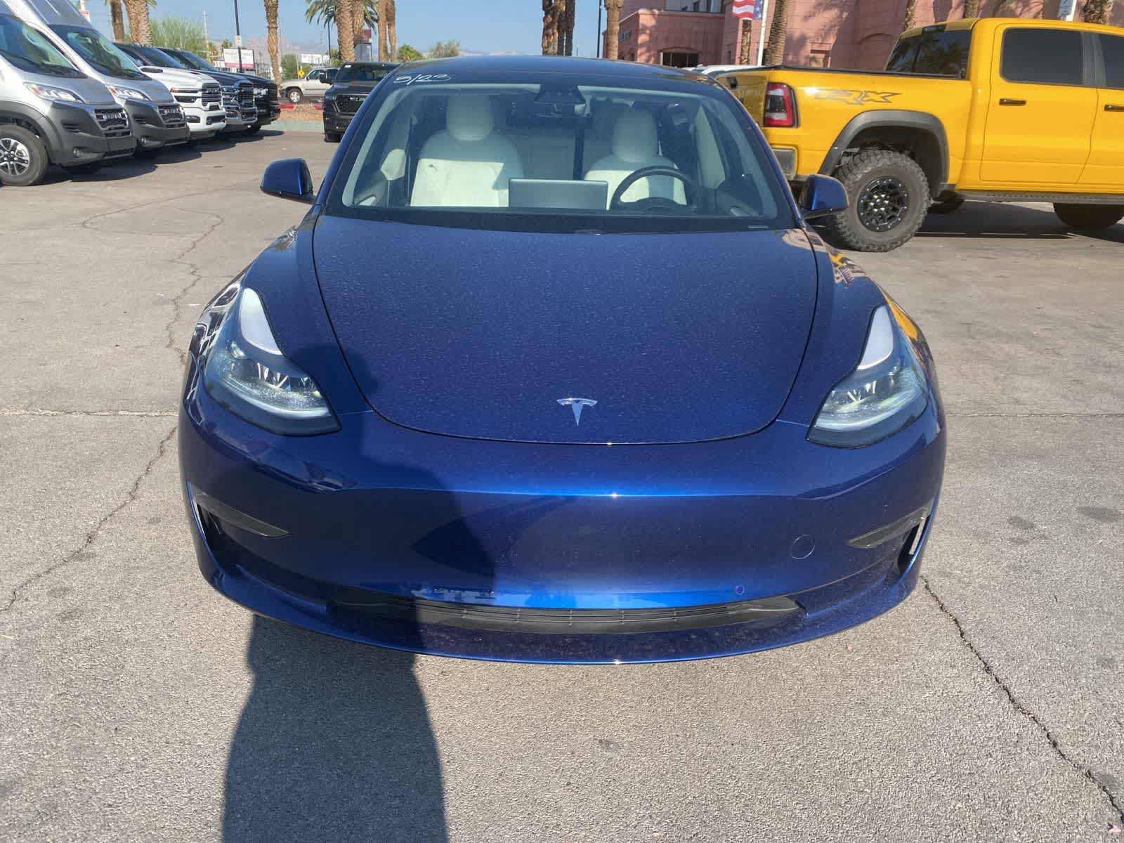 Used 2021 Tesla Model 3 Base with VIN 5YJ3E1EB5MF001005 for sale in Las Vegas, NV