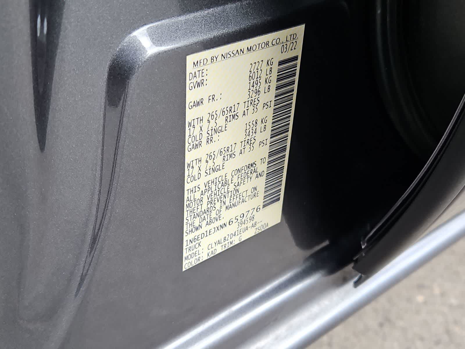 Thumbnail: 2022 Nissan Frontier - 33