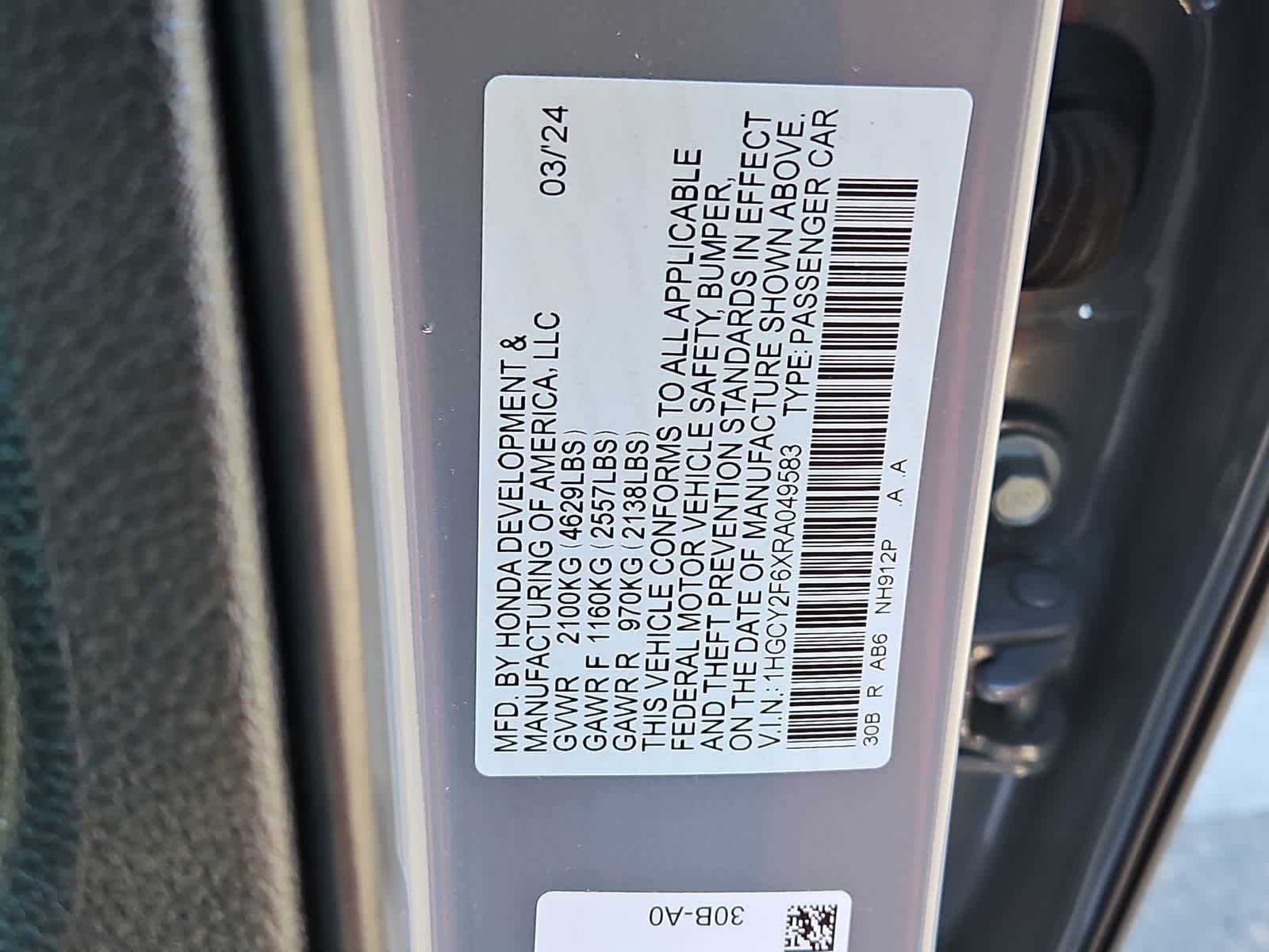 Thumbnail: 2024 Honda Accord - 34