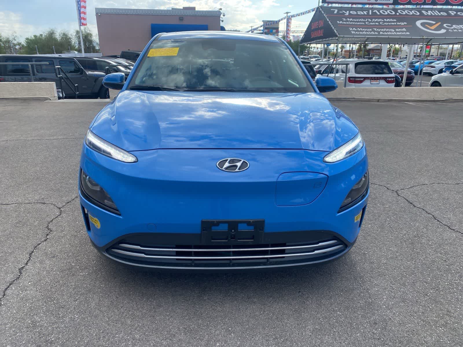 Used 2022 Hyundai Kona EV SEL with VIN KM8K33AG0NU137979 for sale in Las Vegas, NV