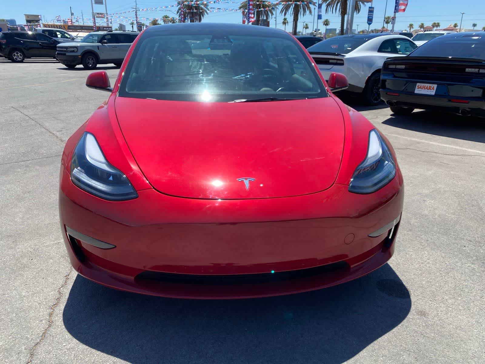 Used 2023 Tesla Model 3 Base with VIN 5YJ3E1EA7PF640594 for sale in Las Vegas, NV