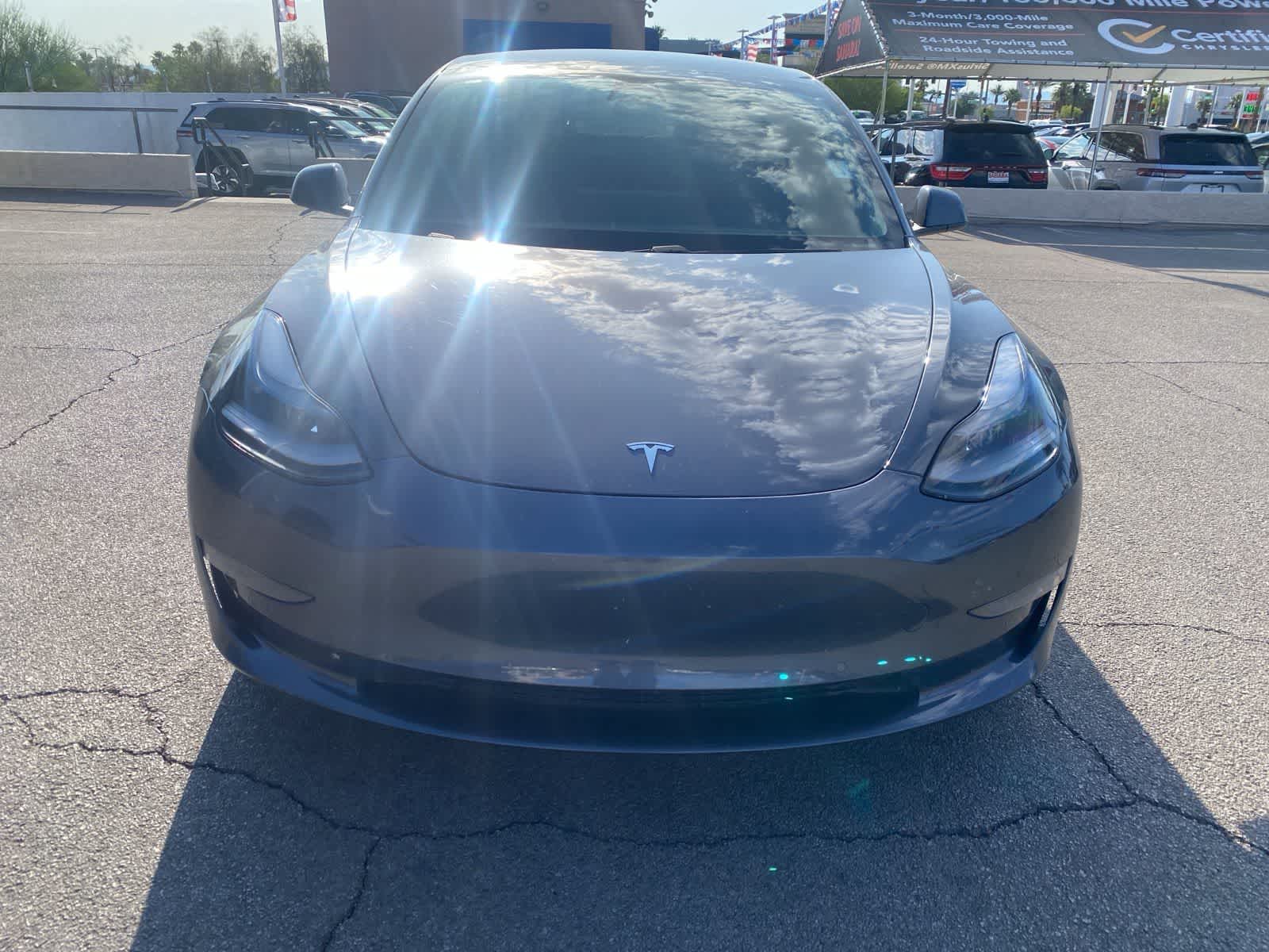 Used 2021 Tesla Model 3 Base with VIN 5YJ3E1EC2MF947913 for sale in Las Vegas, NV