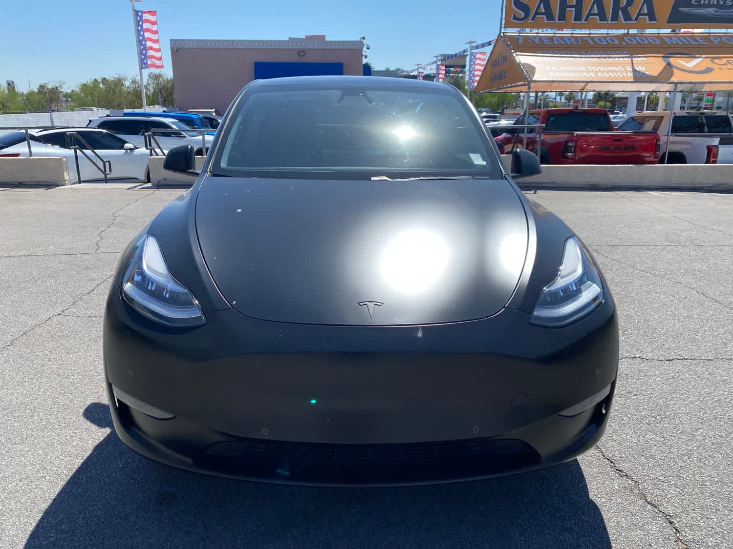 Used 2020 Tesla Model Y Long Range with VIN 5YJYGDEE7LF052807 for sale in Las Vegas, NV