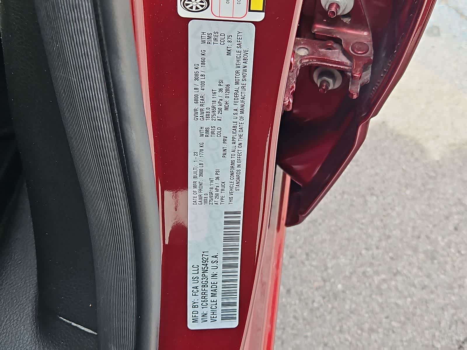 Thumbnail: 2023 RAM 1500 - 35