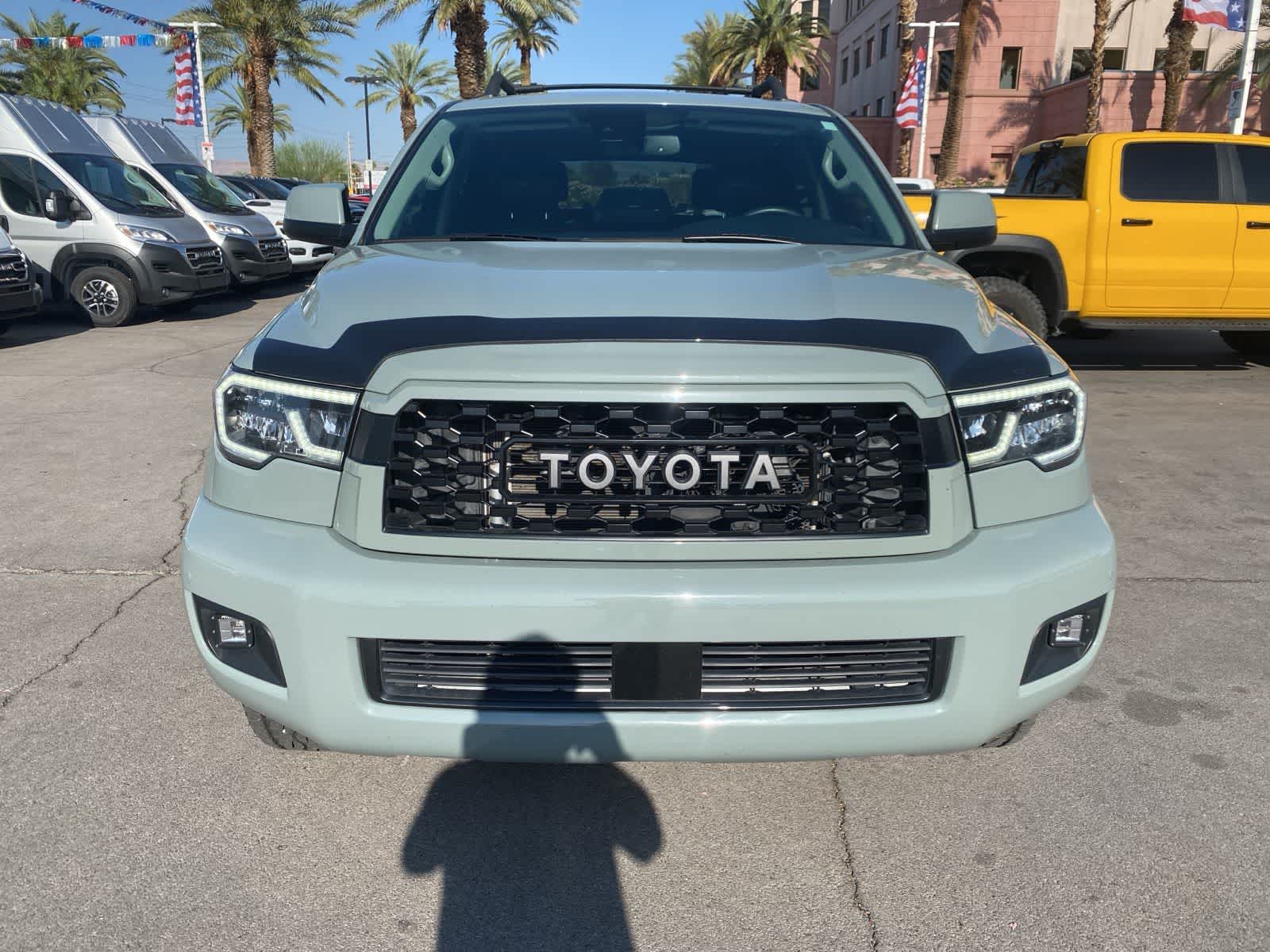 Used 2021 Toyota Sequoia TRD Pro with VIN 5TDEY5B1XMS186862 for sale in Las Vegas, NV
