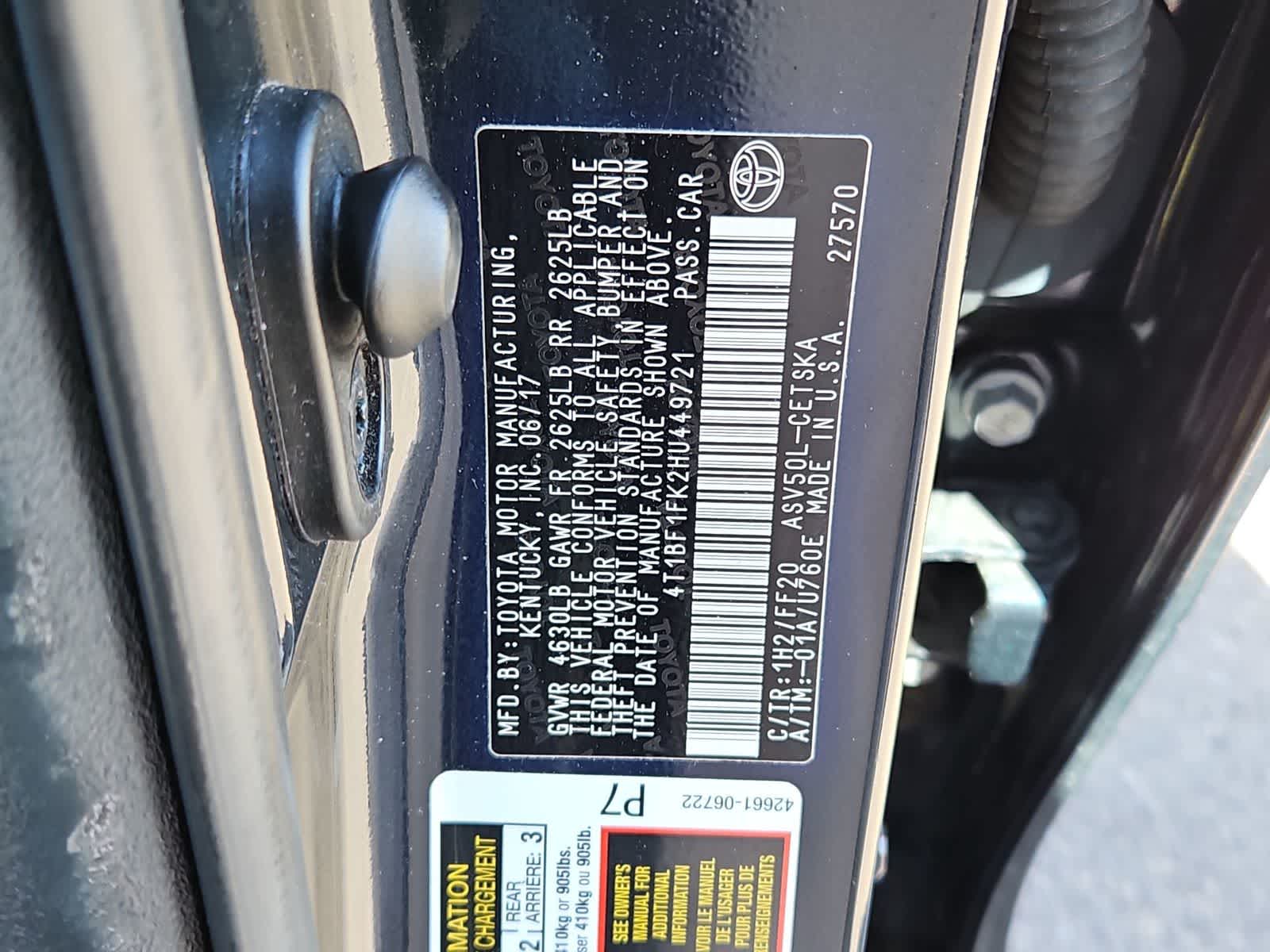 Thumbnail: 2017 Toyota Camry - 36