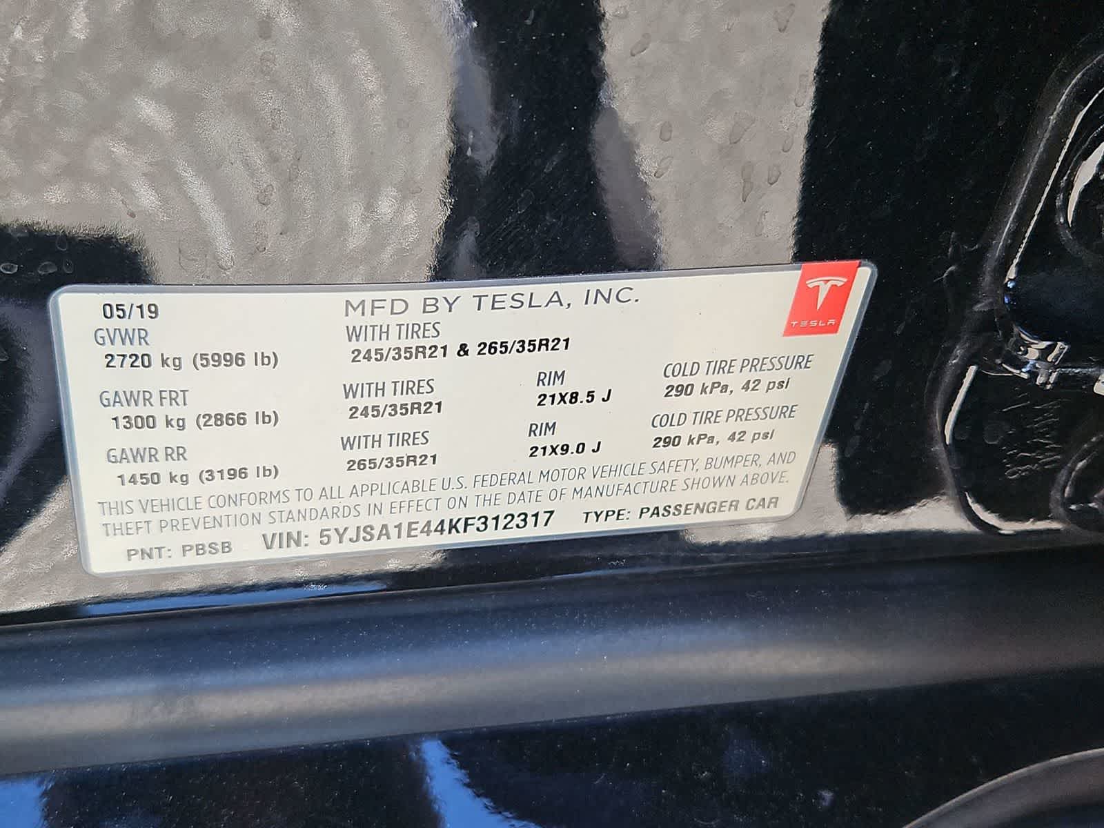 Thumbnail: 2019 Tesla Model S - 33