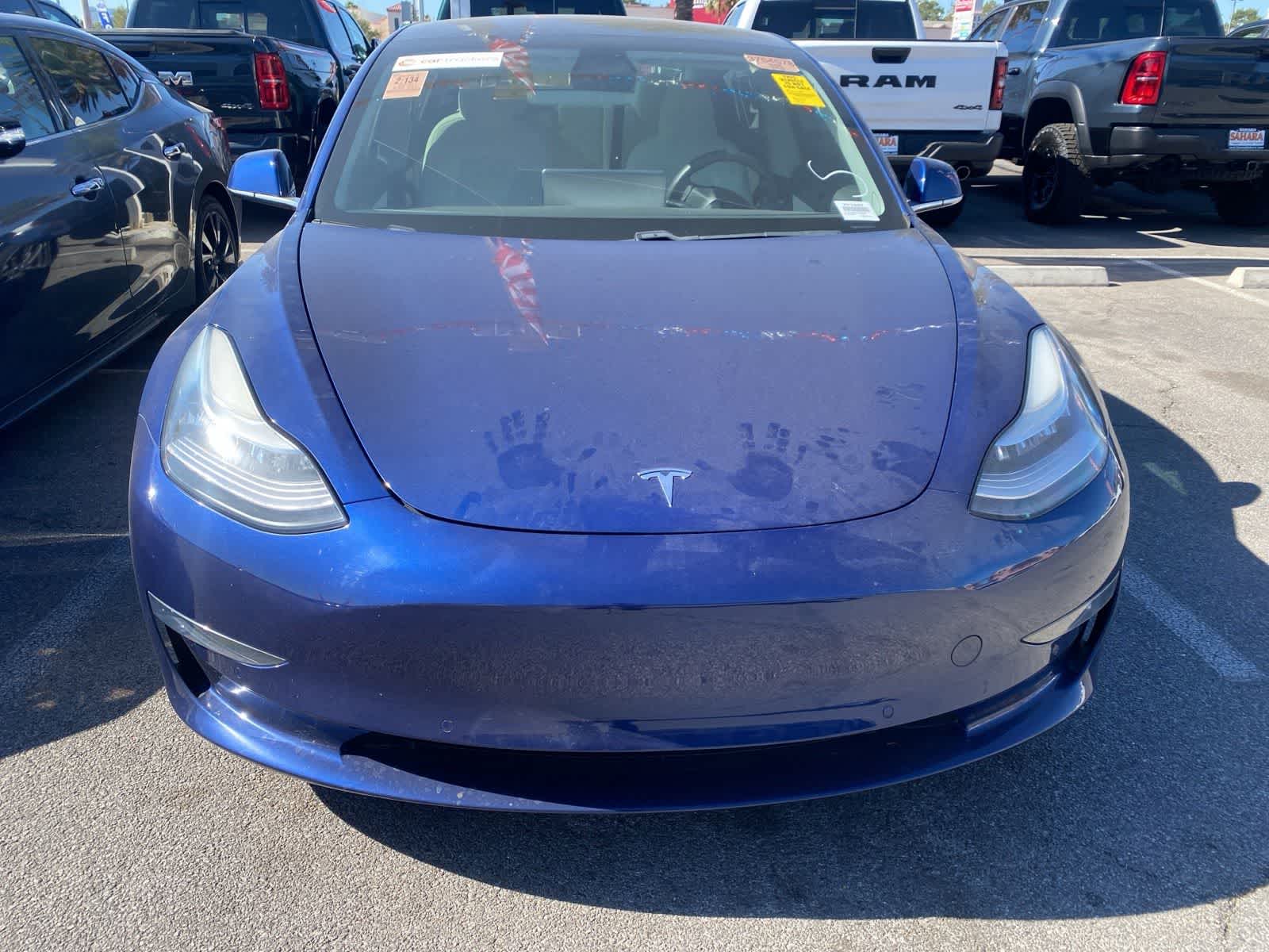 Used 2020 Tesla Model 3 Base with VIN 5YJ3E1EB2LF668399 for sale in Las Vegas, NV