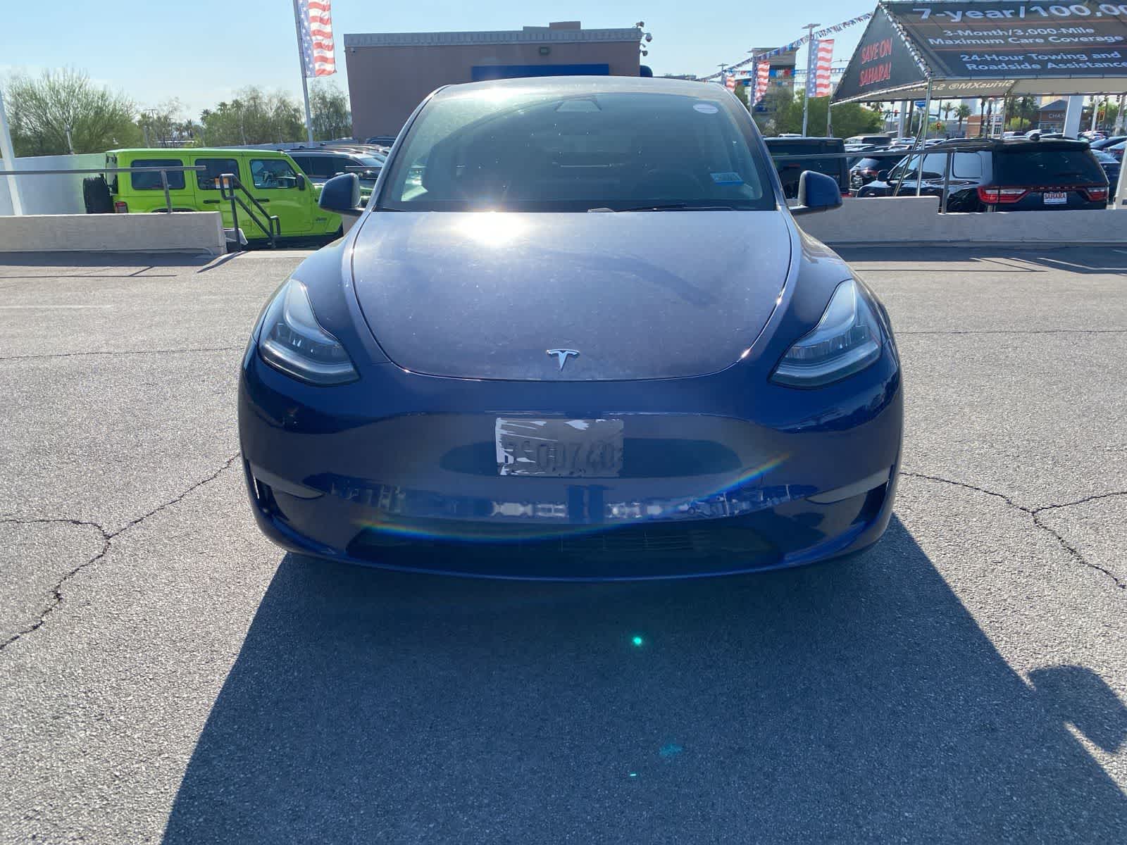 Used 2020 Tesla Model Y Performance with VIN 5YJYGDEF3LF046687 for sale in Las Vegas, NV