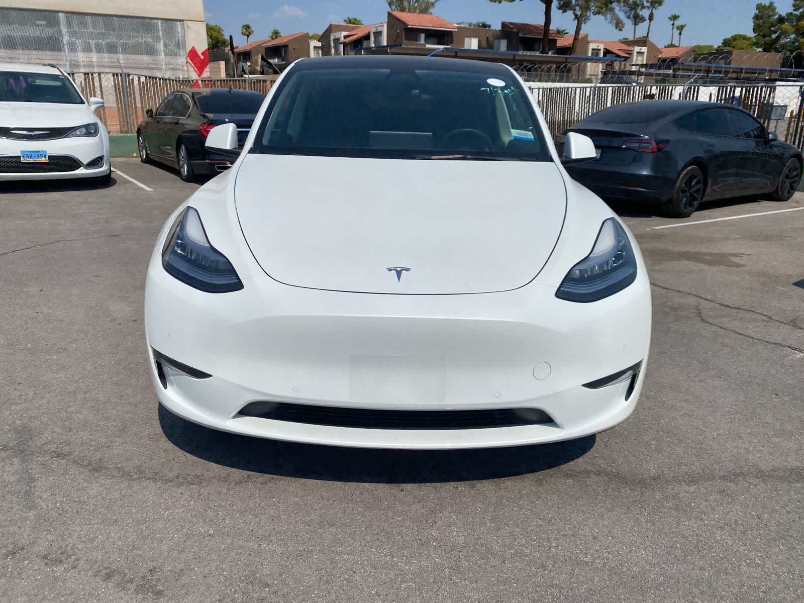 Used 2021 Tesla Model Y Long Range with VIN 5YJYGDEE7MF094203 for sale in Las Vegas, NV