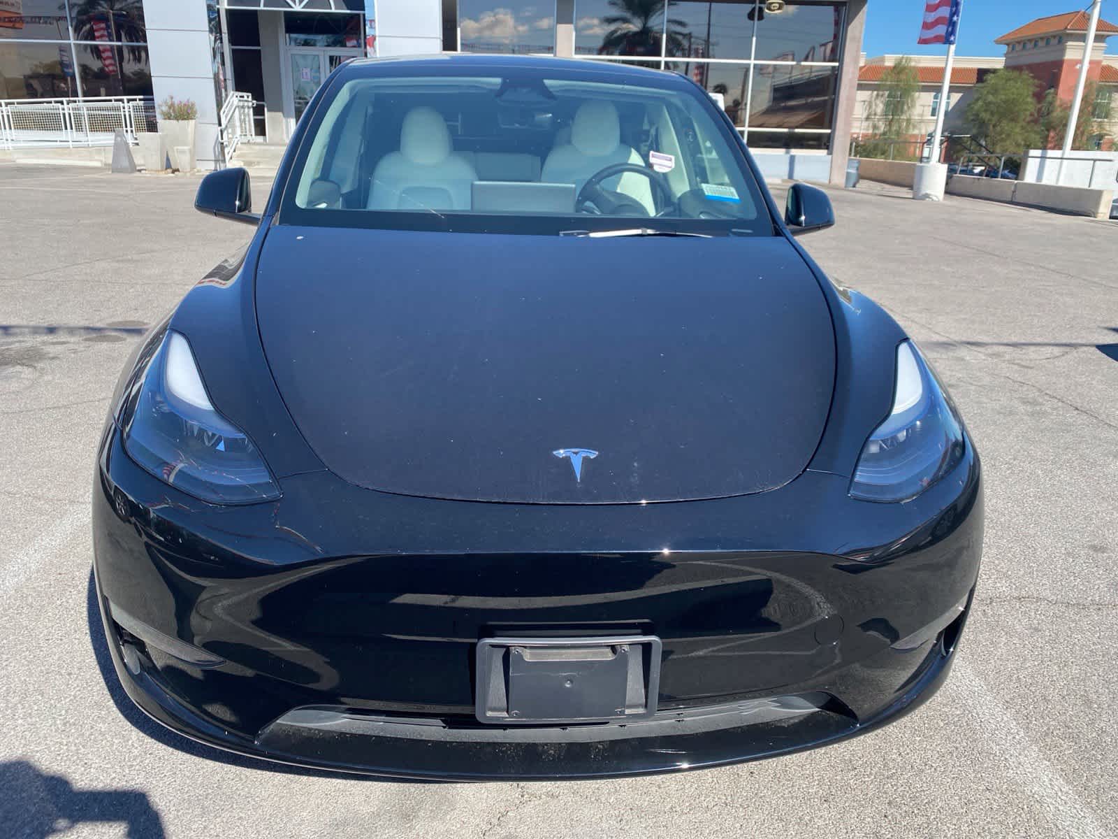 Used 2025 Tesla Model Y Long Range with VIN 7SAYGDEE0SF298468 for sale in Las Vegas, NV