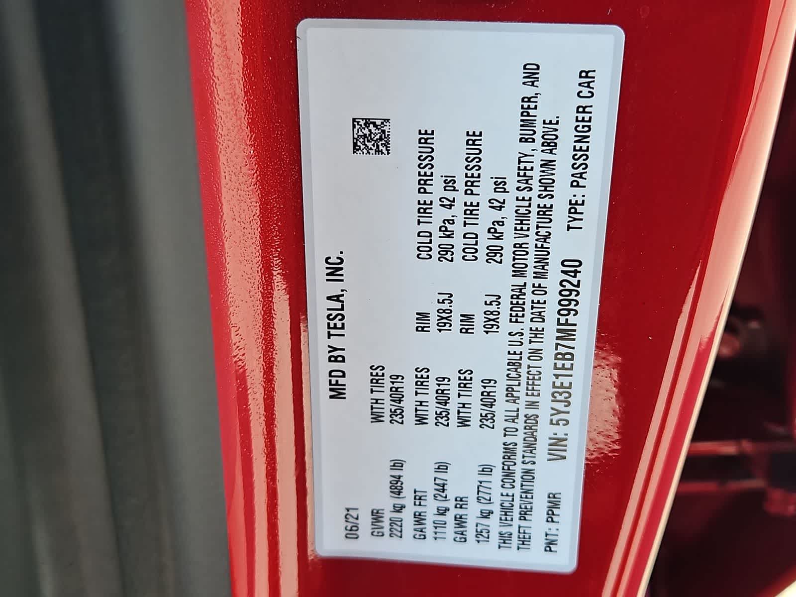 Thumbnail: 2021 Tesla Model 3 - 31