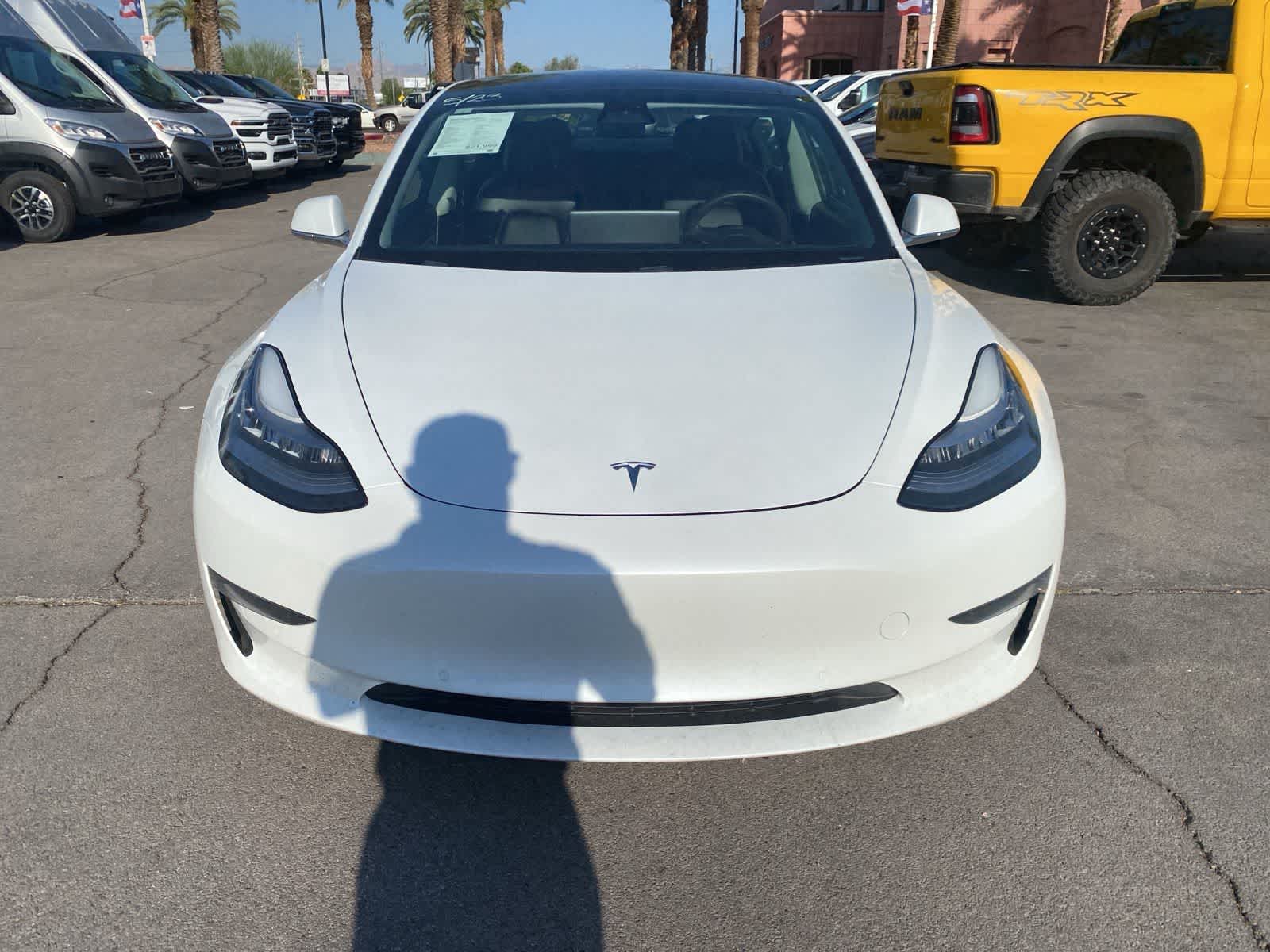 Used 2020 Tesla Model 3 Base with VIN 5YJ3E1ECXLF805419 for sale in Las Vegas, NV