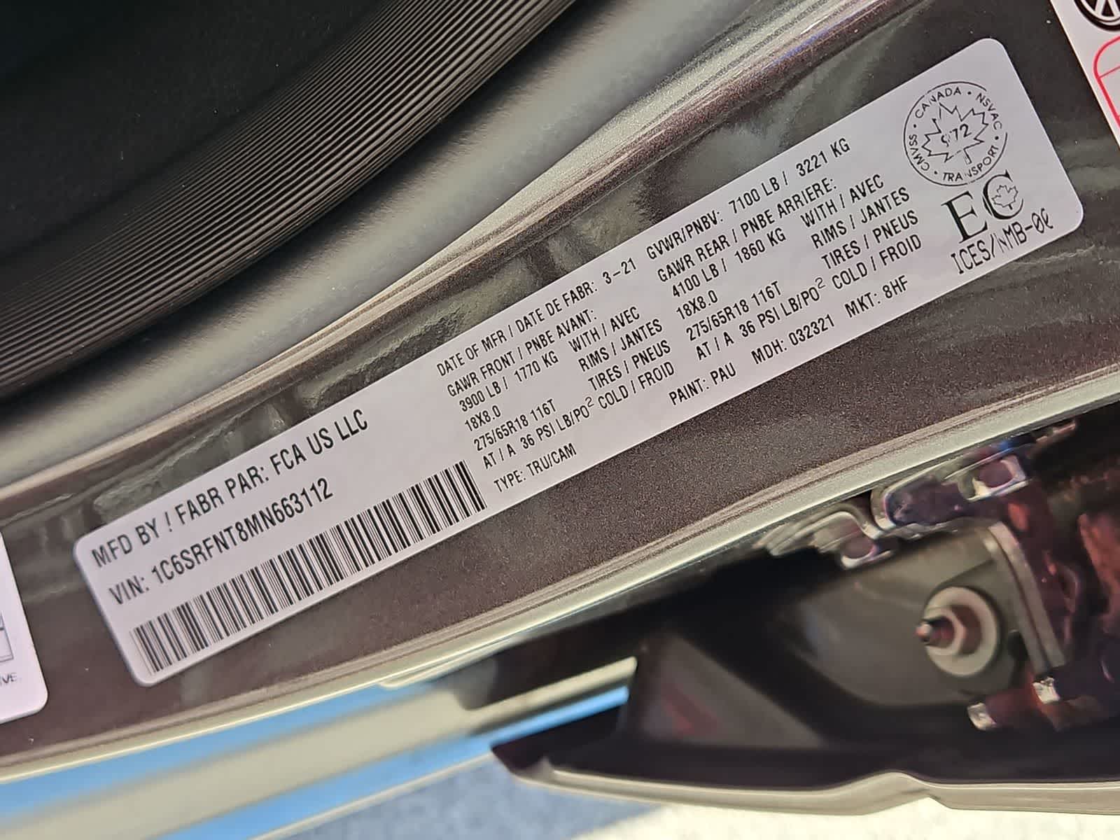 Thumbnail: 2021 RAM 1500 - 34