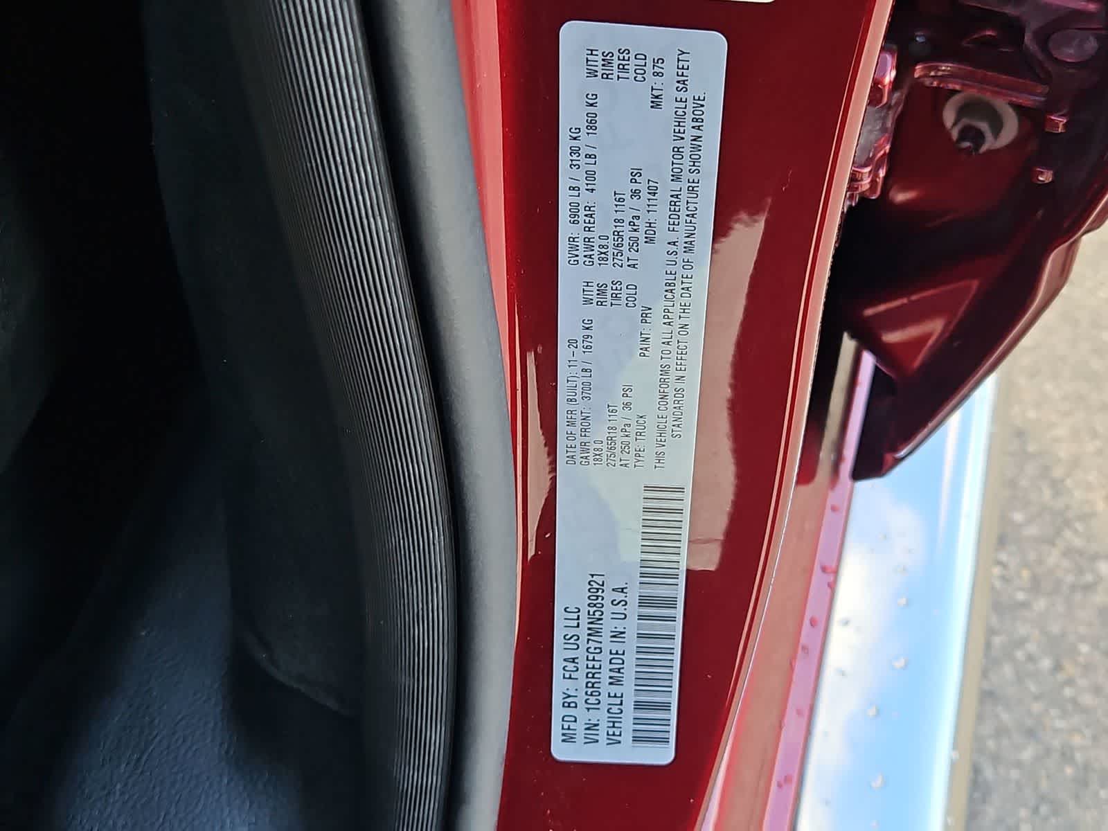 Thumbnail: 2021 RAM 1500 - 35