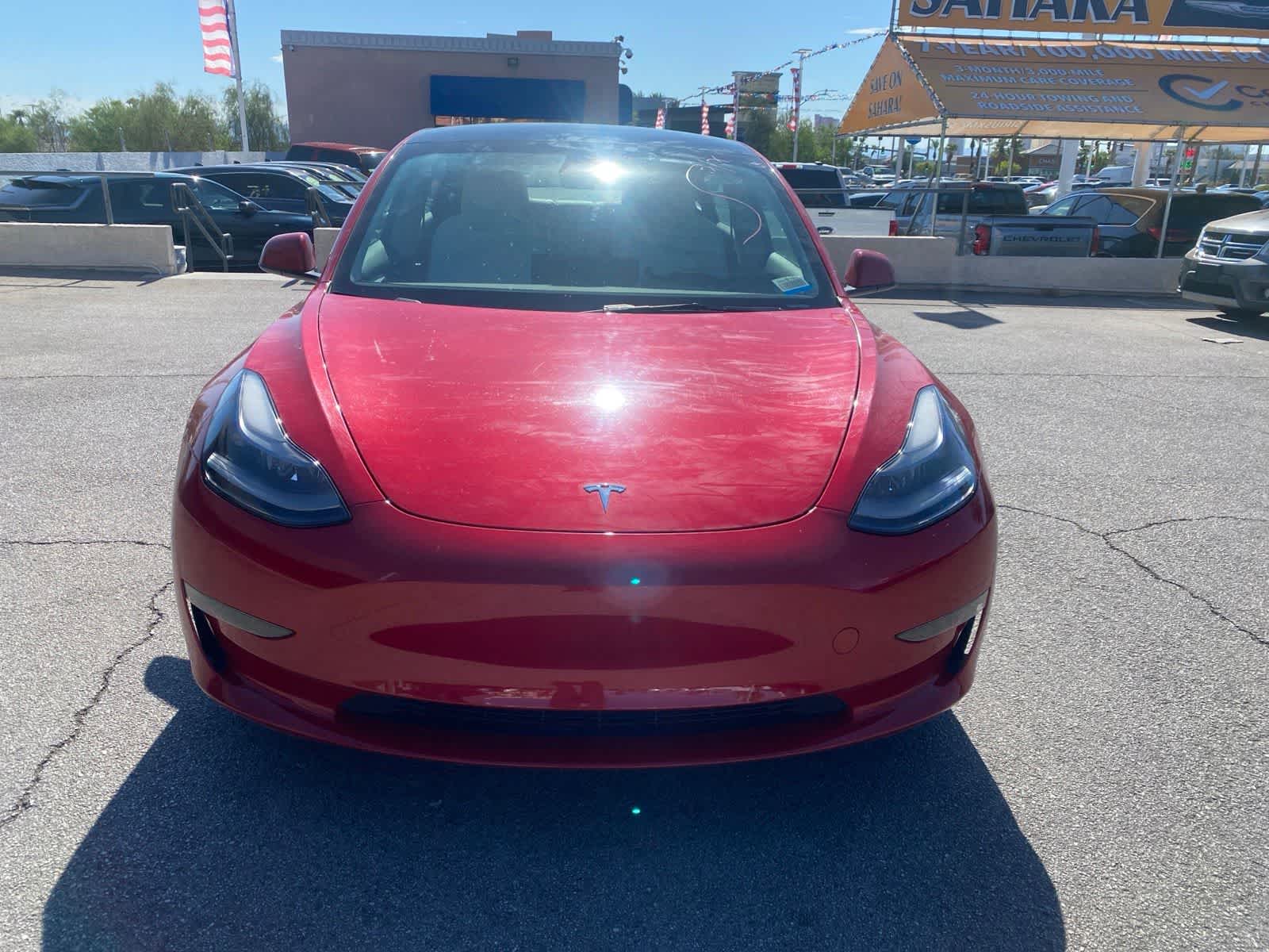 Used 2023 Tesla Model 3 Base with VIN 5YJ3E1EA6PF612849 for sale in Las Vegas, NV