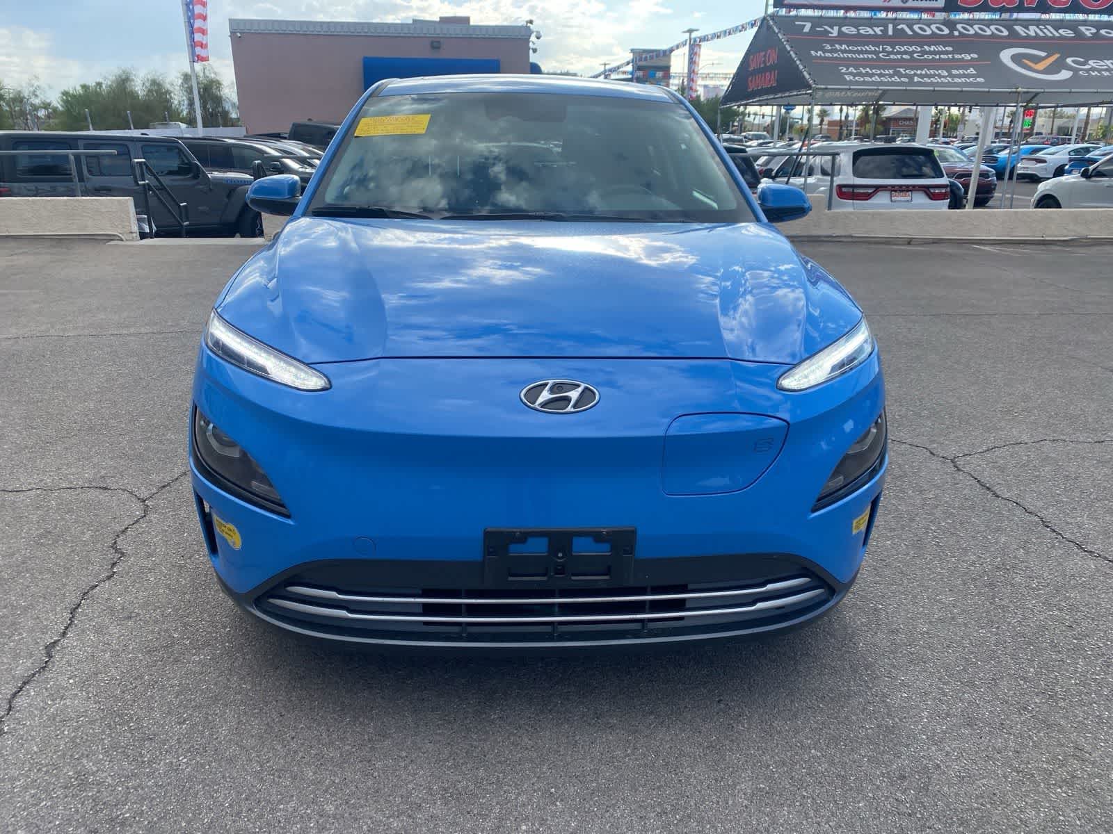 Used 2022 Hyundai Kona EV SEL with VIN KM8K33AG0NU137979 for sale in Las Vegas, NV