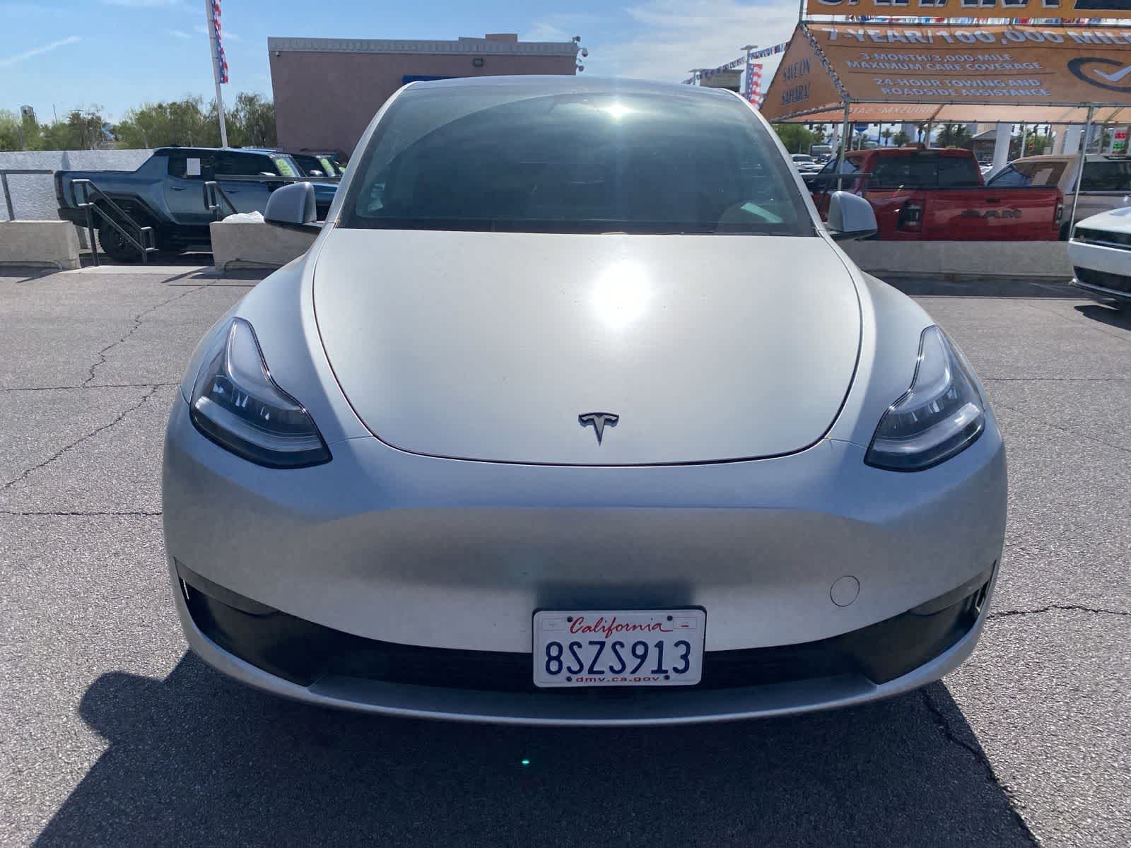 Used 2021 Tesla Model Y Long Range with VIN 5YJYGDEE8MF064224 for sale in Las Vegas, NV