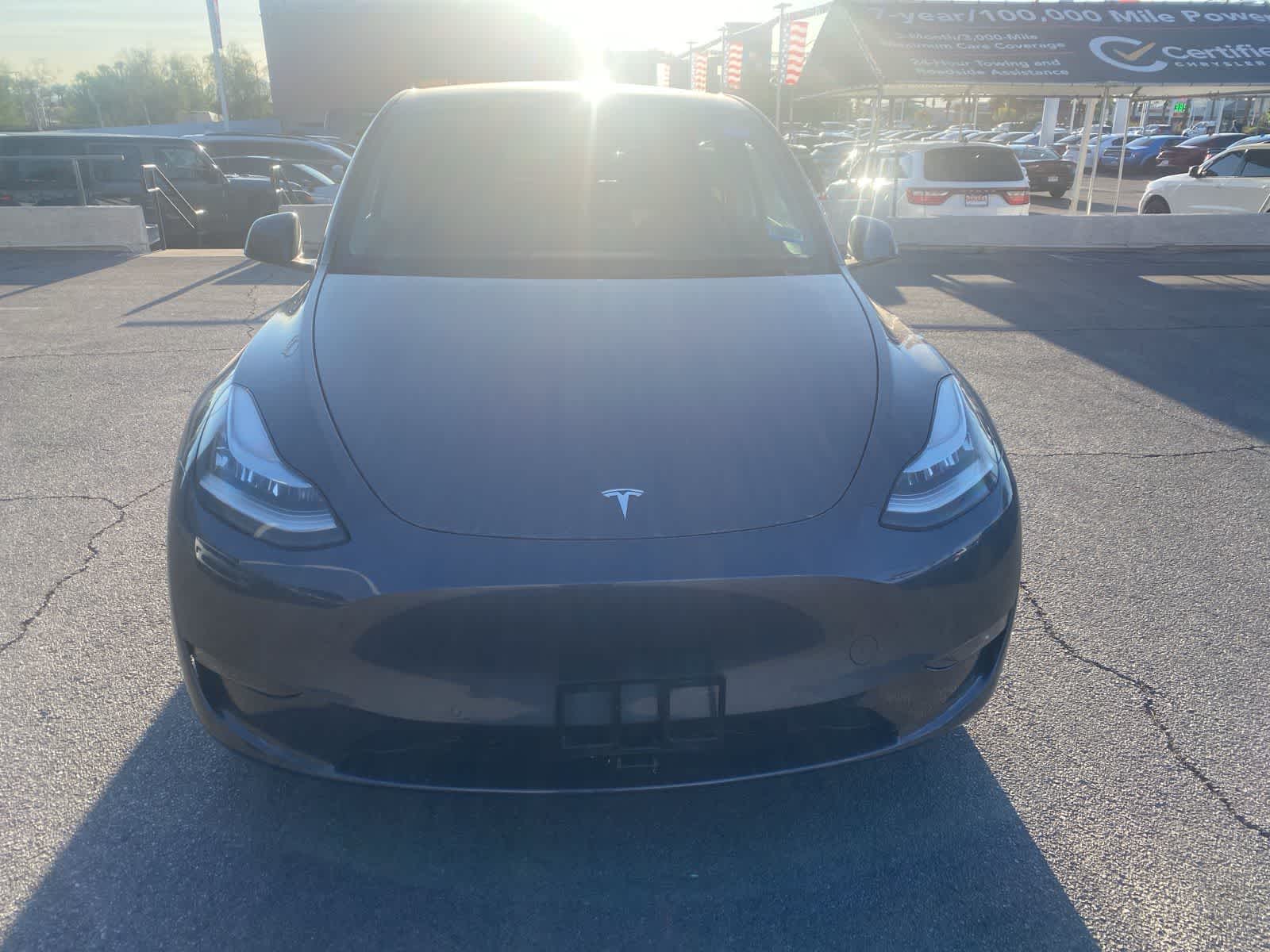 Used 2020 Tesla Model Y Long Range with VIN 5YJYGDEE7LF010637 for sale in Kansas City