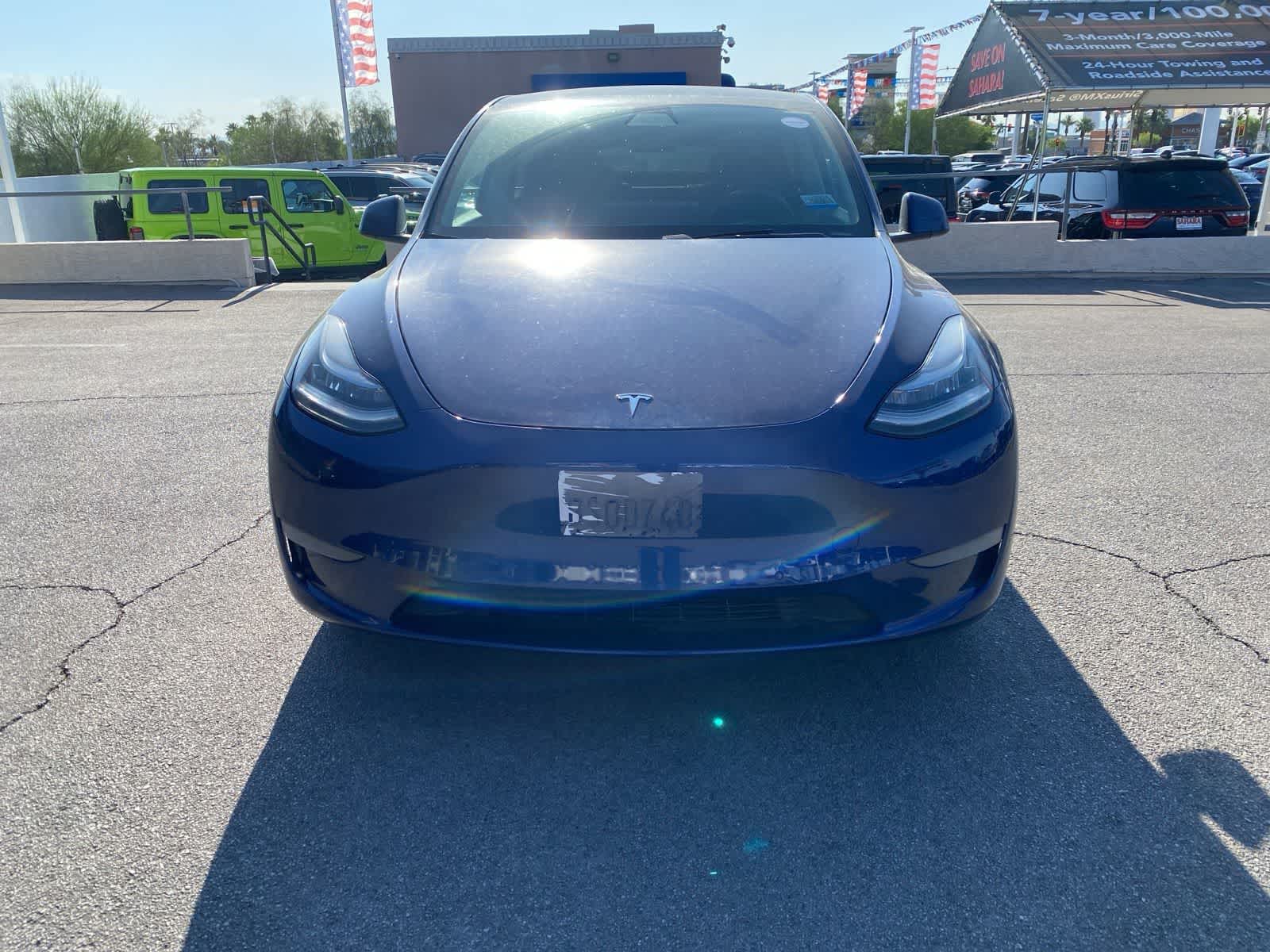 Used 2020 Tesla Model Y Performance with VIN 5YJYGDEF3LF046687 for sale in Las Vegas, NV