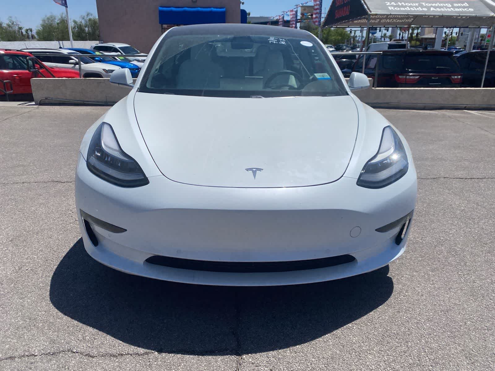 Used 2019 Tesla Model 3 Base with VIN 5YJ3E1EA2KF486336 for sale in Las Vegas, NV