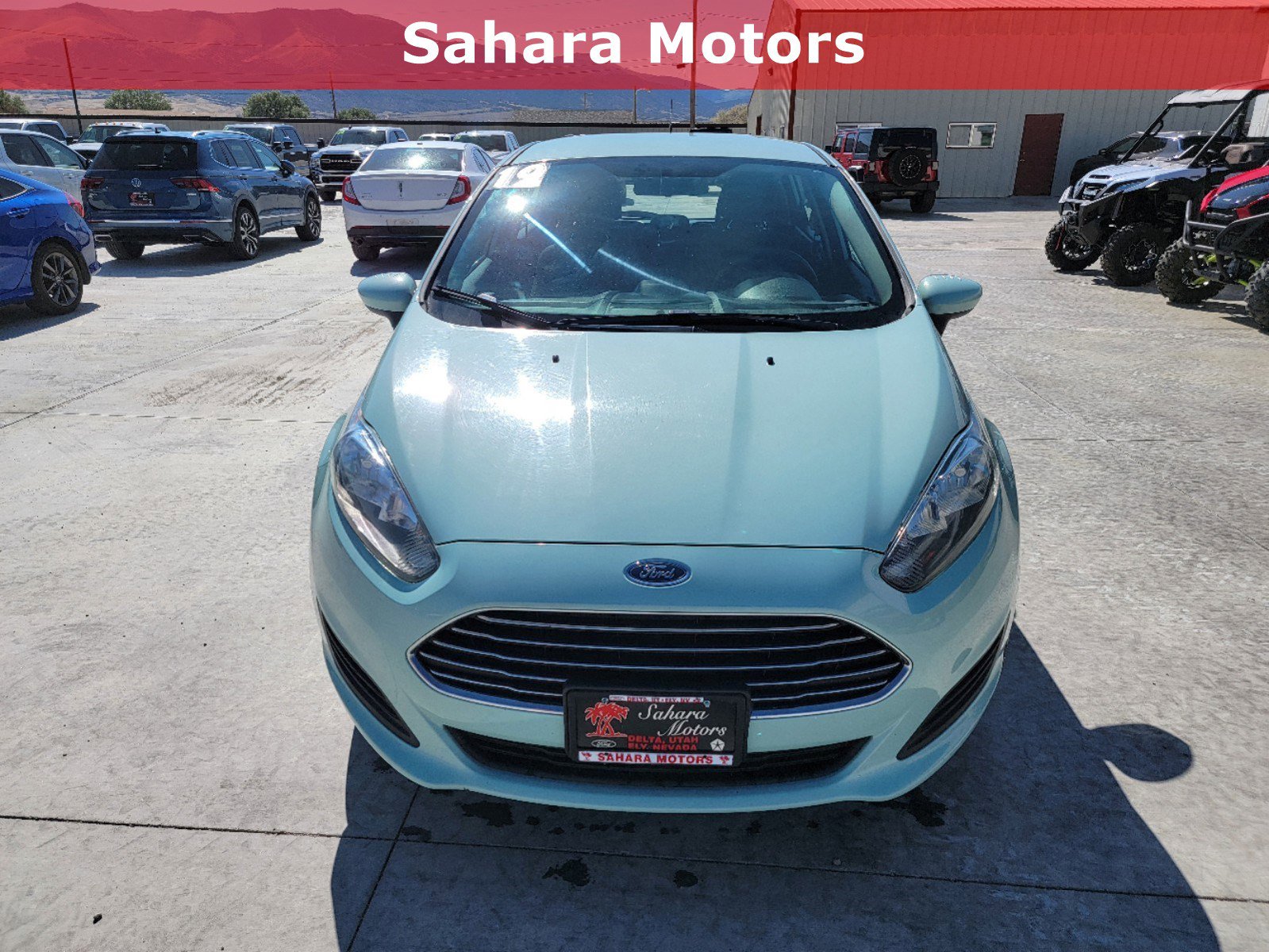 Used 2019 Ford Fiesta SE with VIN 3FADP4EJ2KM155841 for sale in Delta, UT