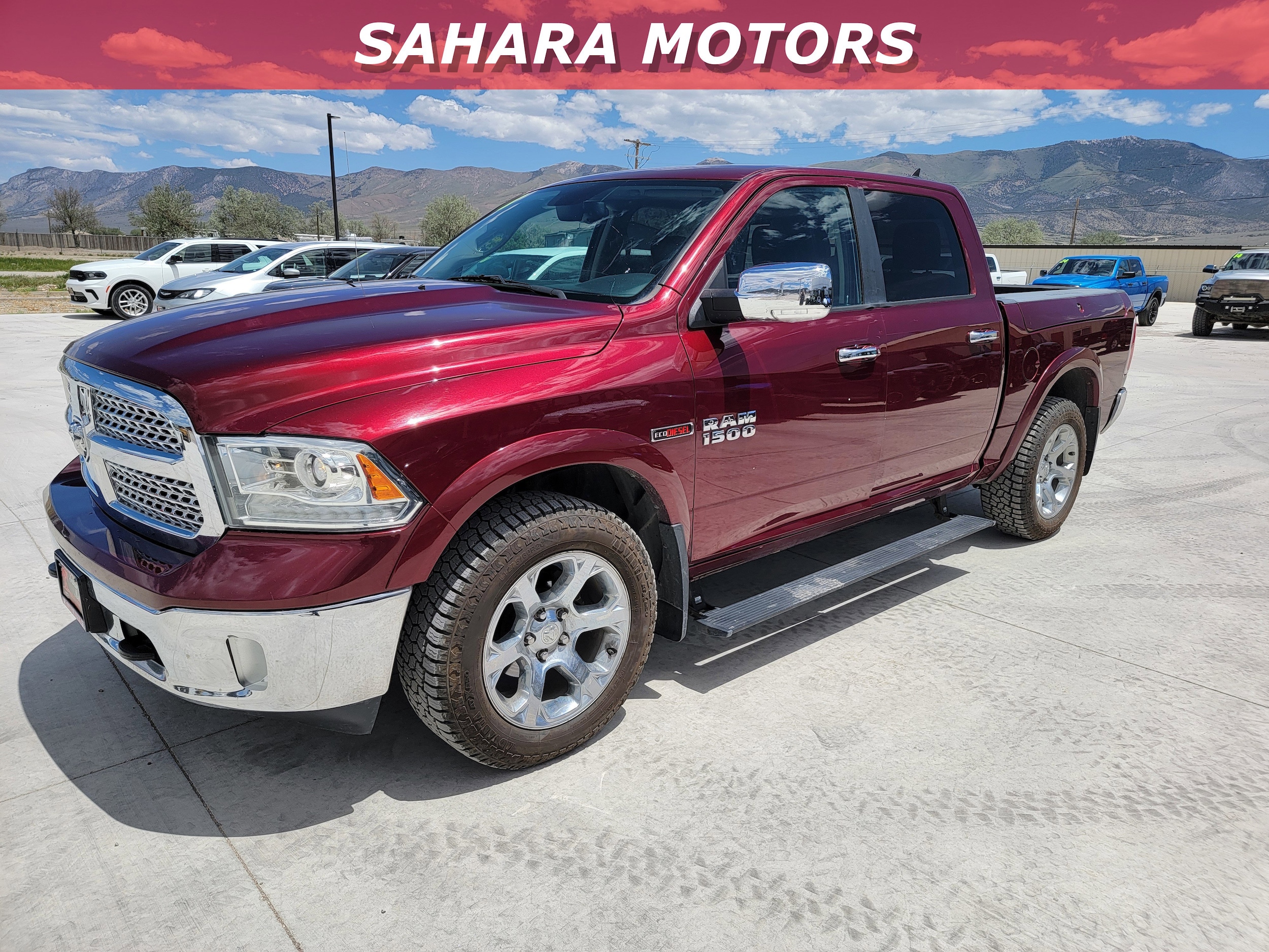 Used 2018 RAM Ram 1500 Pickup Laramie with VIN 1C6RR7NM4JS269746 for sale in Delta, UT