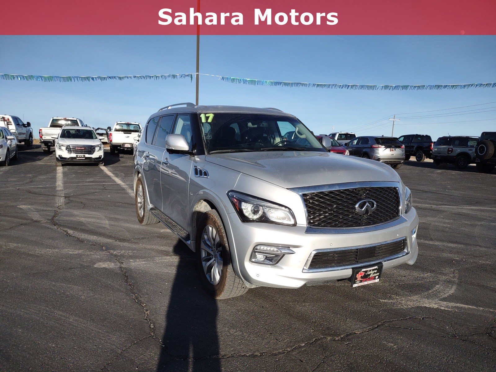 Used 2017 INFINITI QX80 Limited with VIN JN8AZ2NE8H9157376 for sale in Delta, UT