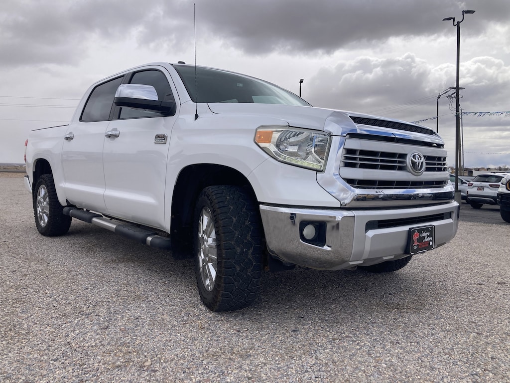 Used 2014 Toyota Tundra 4WD Truck 1794 CrewMax 5.7L FFV V8 6-Spd AT 1794