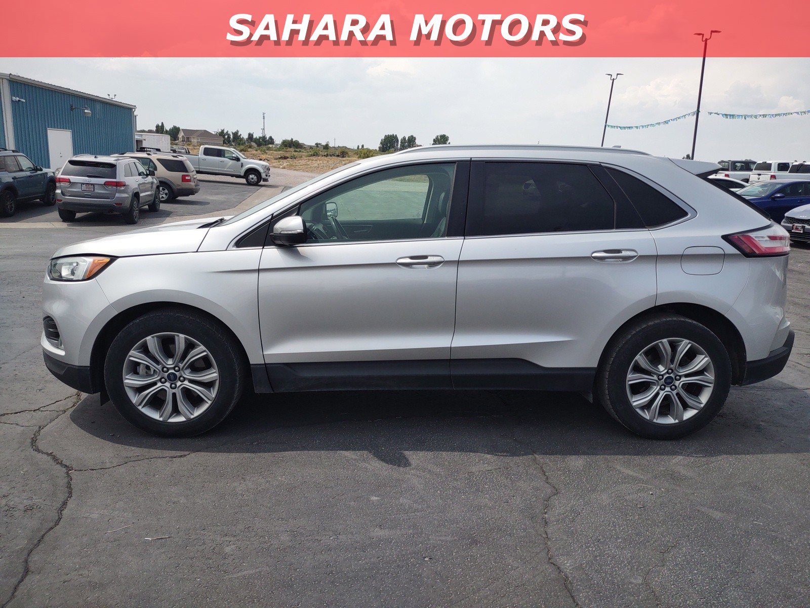 Used 2019 Ford Edge Titanium with VIN 2FMPK4K92KBC01892 for sale in Delta, UT