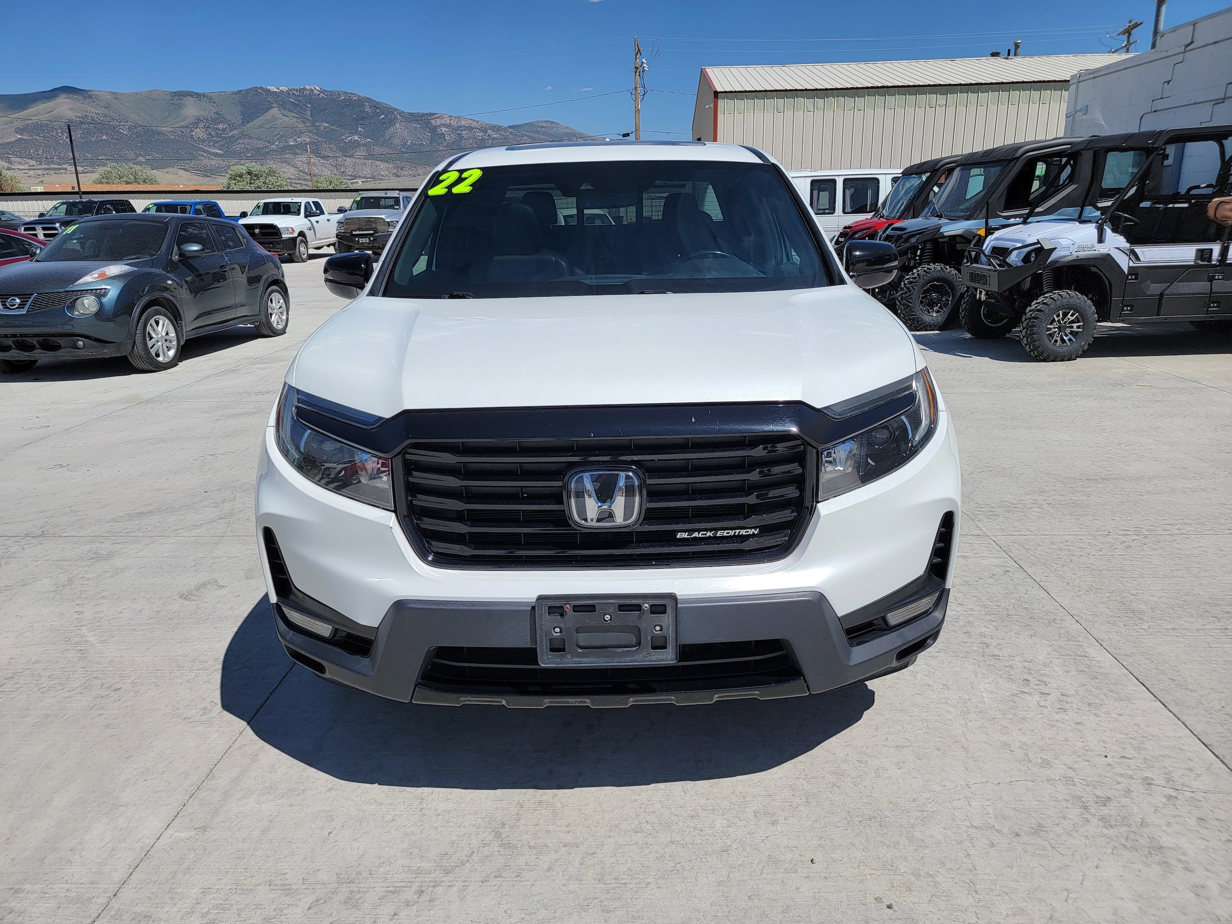 Used 2022 Honda Ridgeline Black Edition with VIN 5FPYK3F82NB034243 for sale in Delta, UT