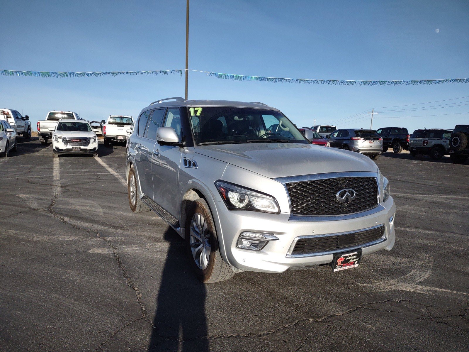 Used 2017 INFINITI QX80 Limited with VIN JN8AZ2NE8H9157376 for sale in Delta, UT