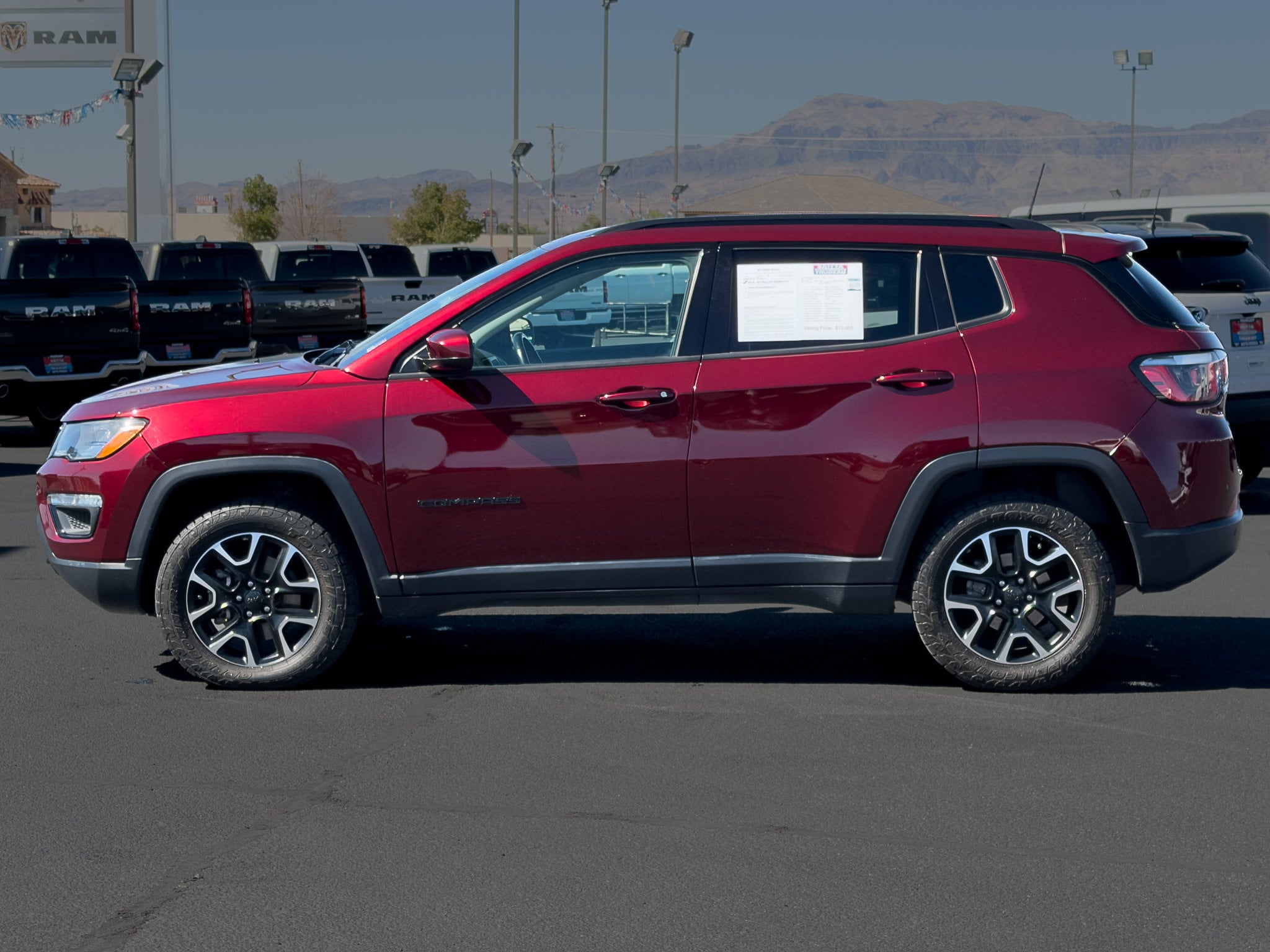 Used 2020 Jeep Compass North Edition with VIN 3C4NJDABXLT167743 for sale in Pahrump, NV