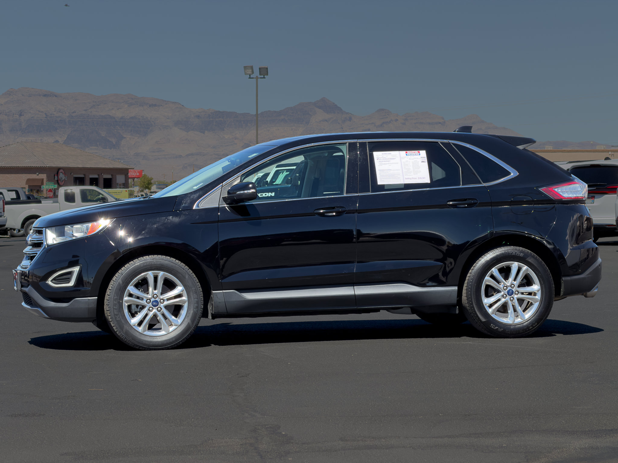 Used 2017 Ford Edge SEL with VIN 2FMPK3J99HBC31699 for sale in Pahrump, NV