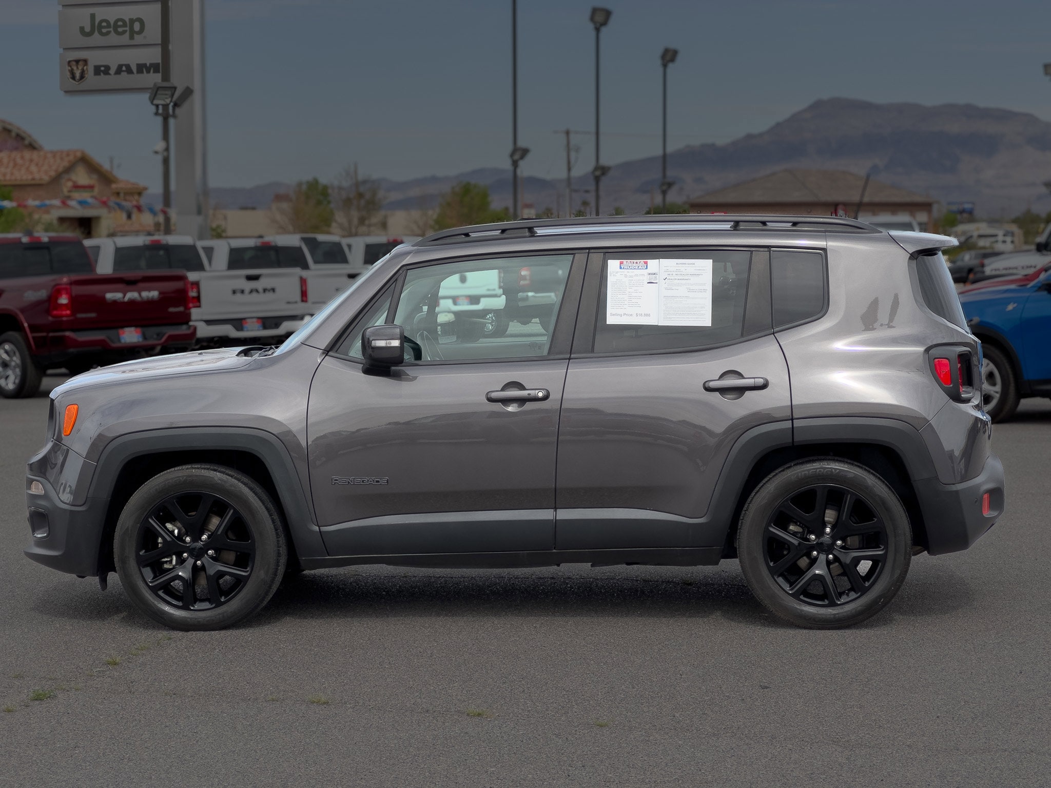 Used 2018 Jeep Renegade Altitude Package with VIN ZACCJABB8JPG69353 for sale in Pahrump, NV
